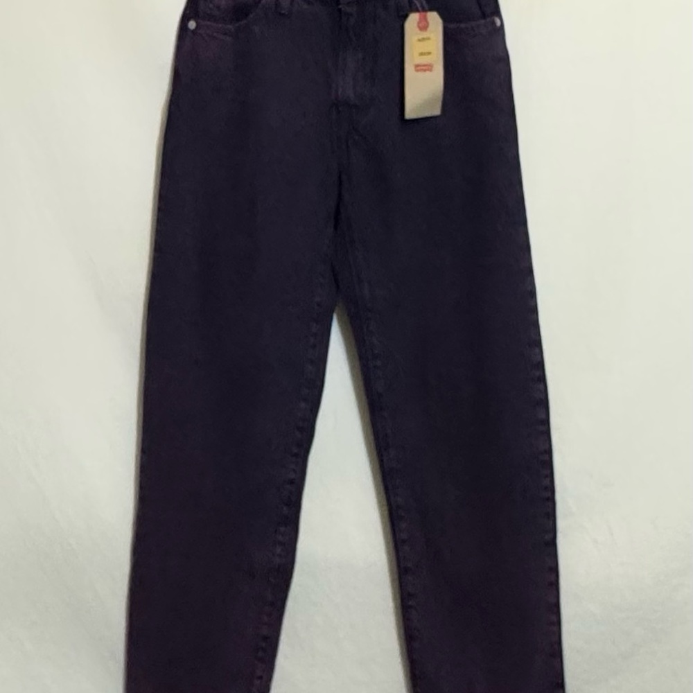 B-79 Levi's NWT ‘94 Baggy Mid Rise‎ Loose Fit Purple Denim Jeans Size 29x25